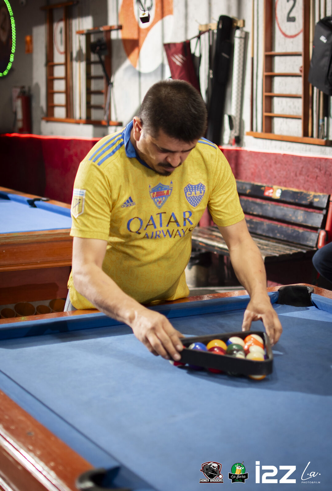 Armando la mesa para el siguiente juego