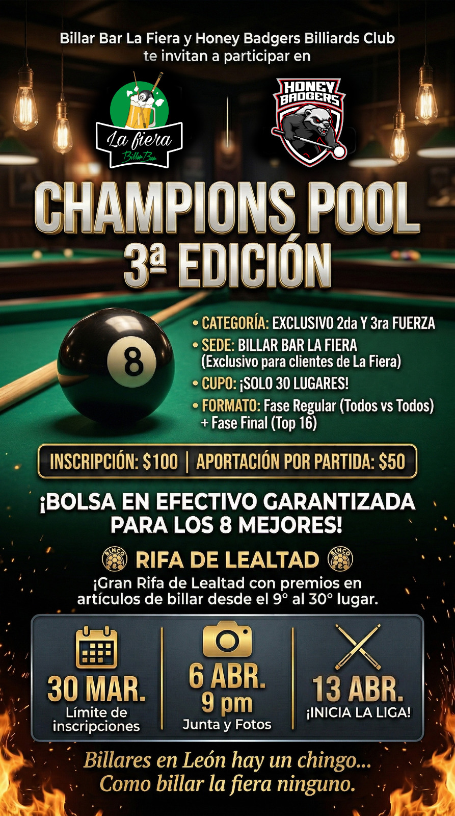 Champions Pool logo